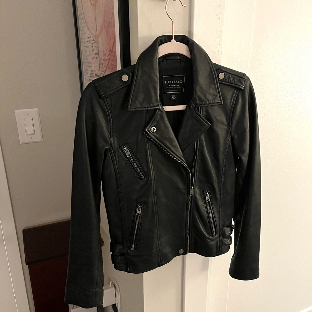 Lucky Brand Leather Jacket